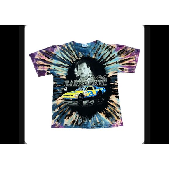 Dale Earnhardt Sr. & Jr. Tie-Dye Tee - Picture 1 of 5